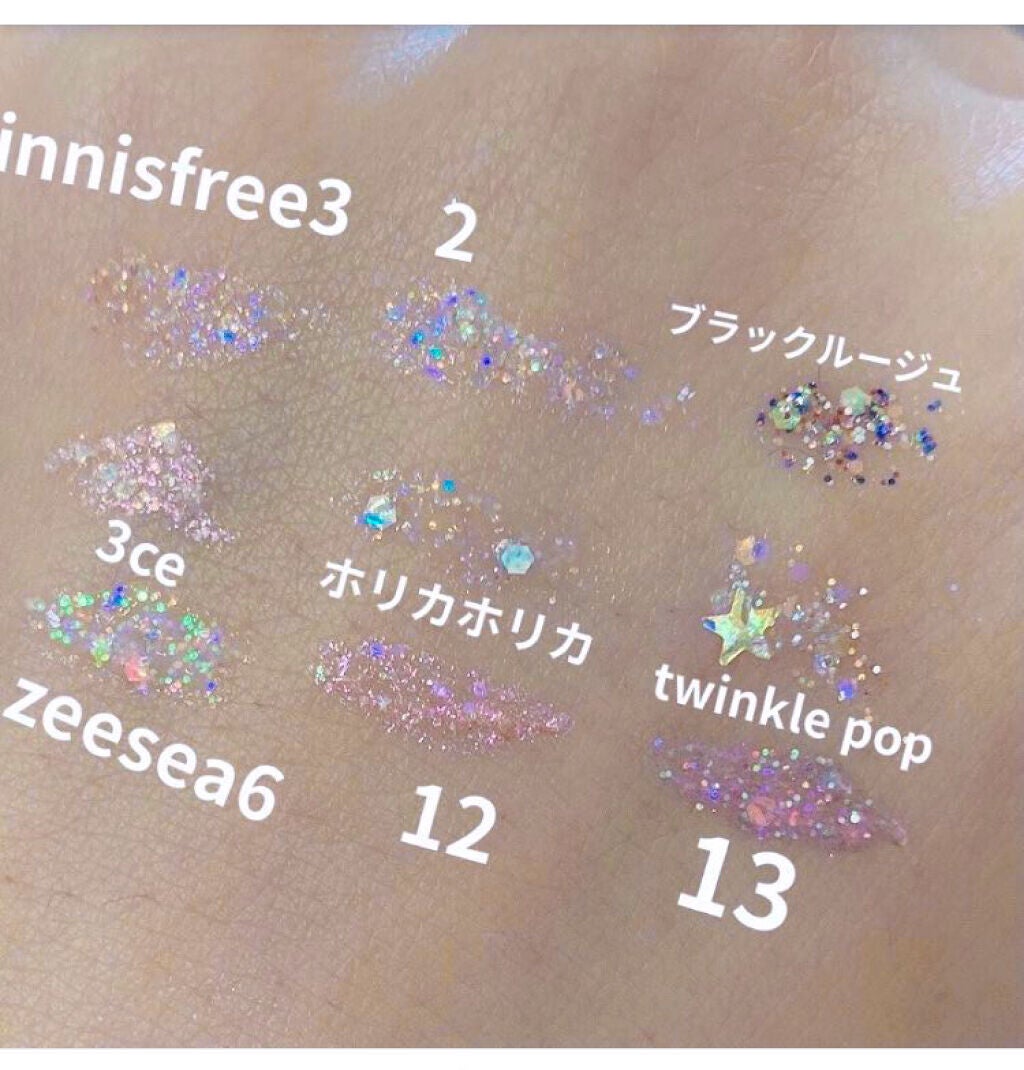 トゥインクル グリッター/innisfree/リキッドアイライナーを使ったクチコミ(2枚目)