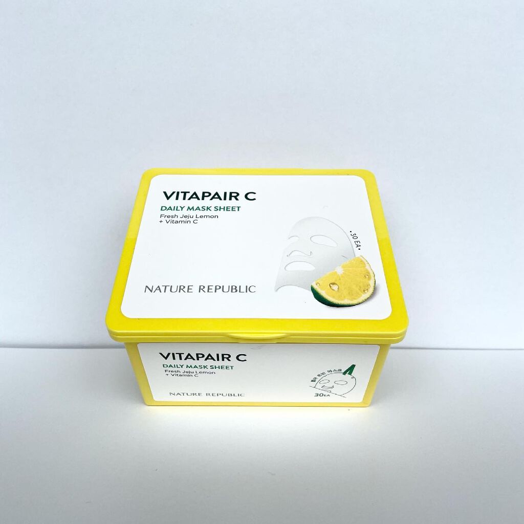 ビタペアCデイリーシートマスク/ネイチャーリパブリック/シートマスク・パックを使ったクチコミ（1枚目）