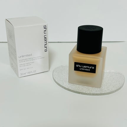 (旧)アンリミテッド ラスティング フルイド/shu uemura/リキッドファンデーションを使ったクチコミ(1枚目)
