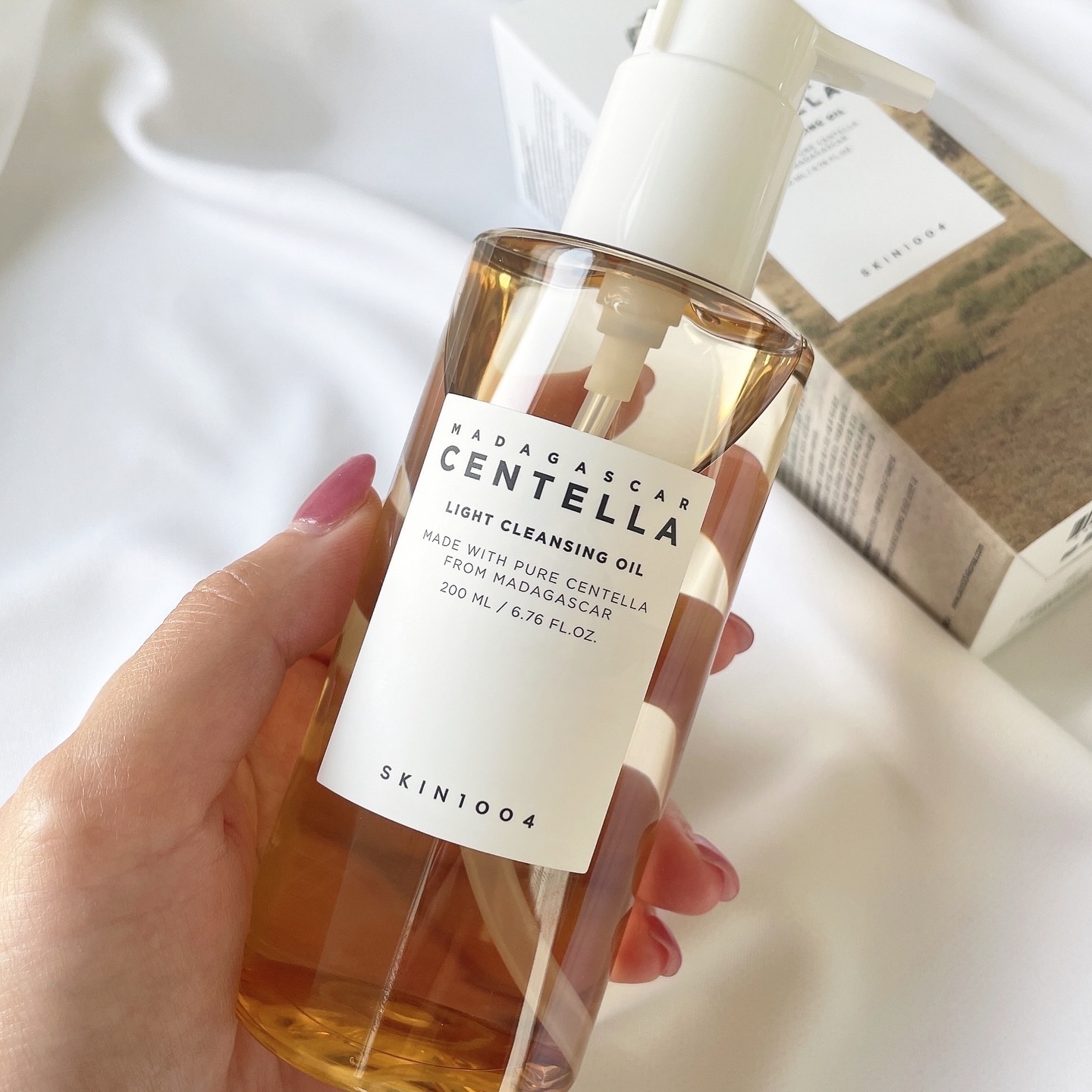 センテラ ライトクレンジングオイル/SKIN1004/オイルクレンジングを使ったクチコミ（1枚目）