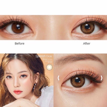 Spanish (スパニッシュ)/OLENS/カラーコンタクトレンズを使ったクチコミ(3枚目)