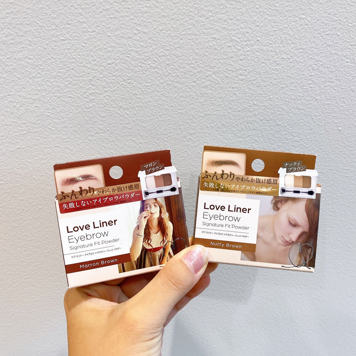 ラブ・ライナー シグネチャーフィットパウダー<アイブロウ>/ラブ・ライナー/パウダーアイブロウを使ったクチコミ(1枚目)