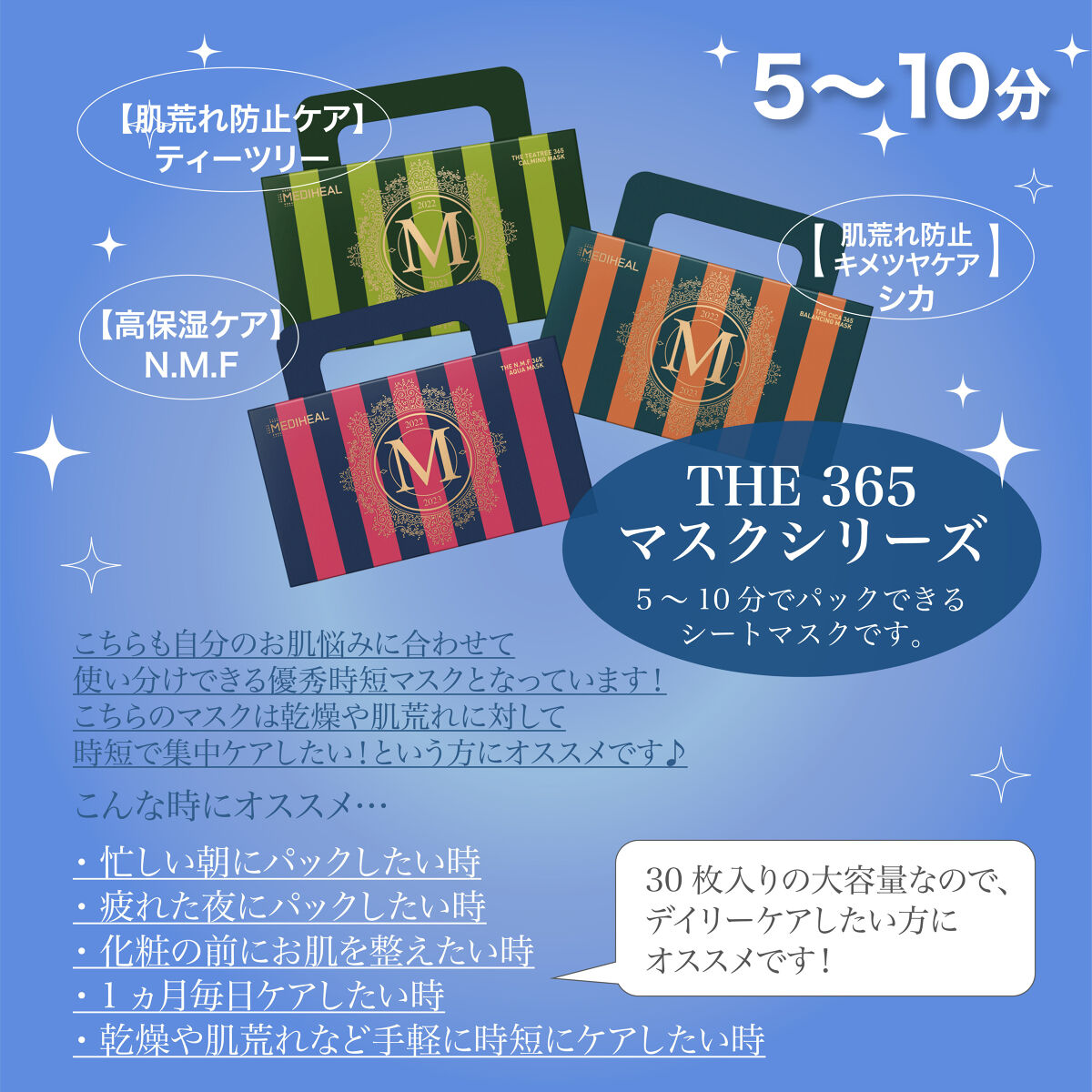 THE シカ 365 バランシングマスク/MEDIHEAL/シートマスク・パックを使ったクチコミ（3枚目）