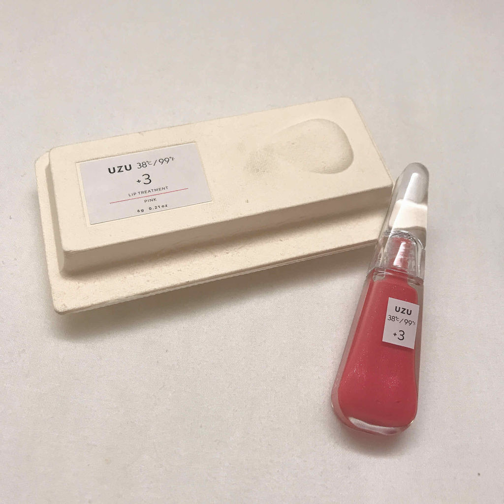 38°C / 99°F リップトリートメント (リップ美容液)/UZU BY FLOWFUSHI/リップケアを使ったクチコミ（1枚目）