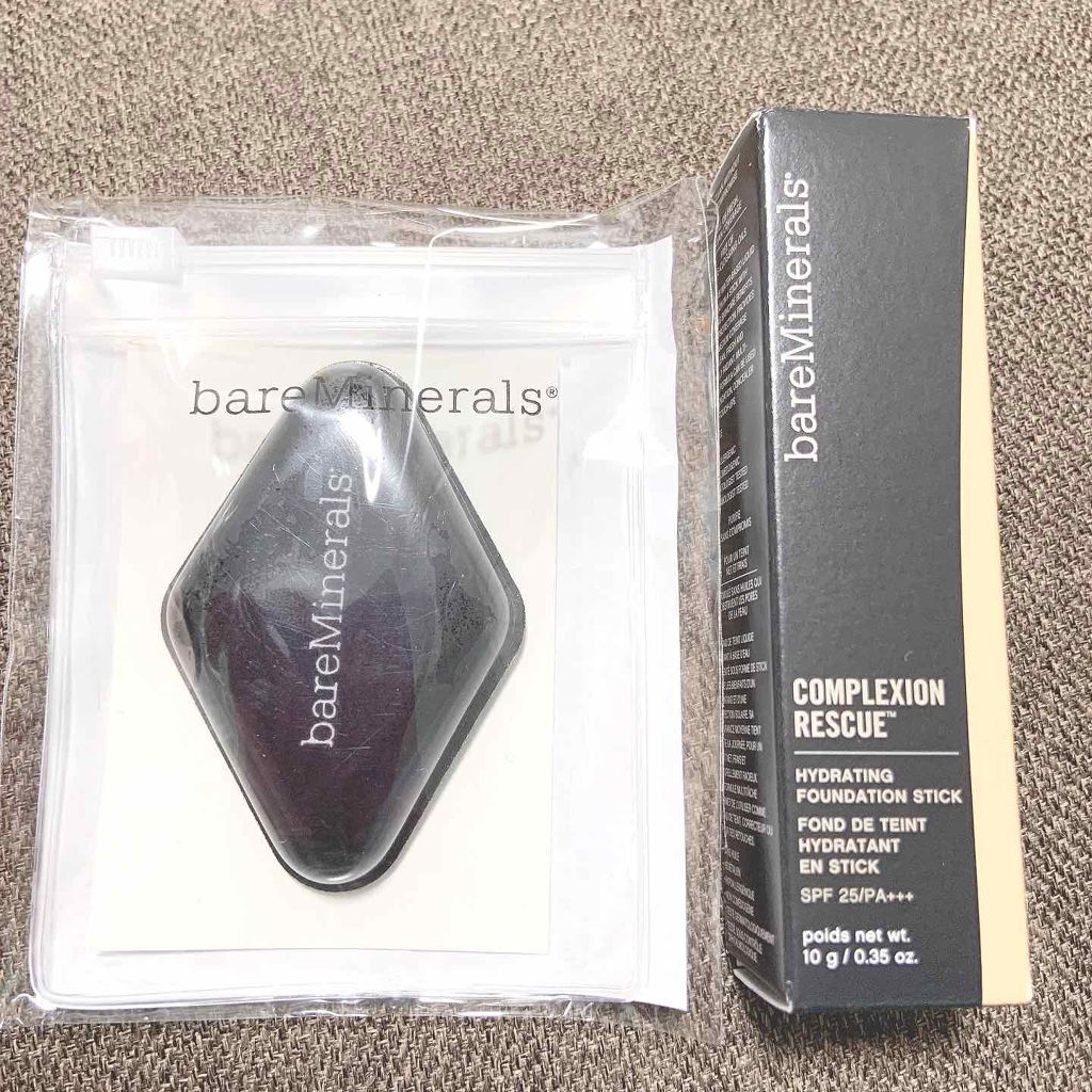 CR ハイドレイティング ファンデーション スティック/bareMinerals/その他ファンデーションを使ったクチコミ(1枚目)