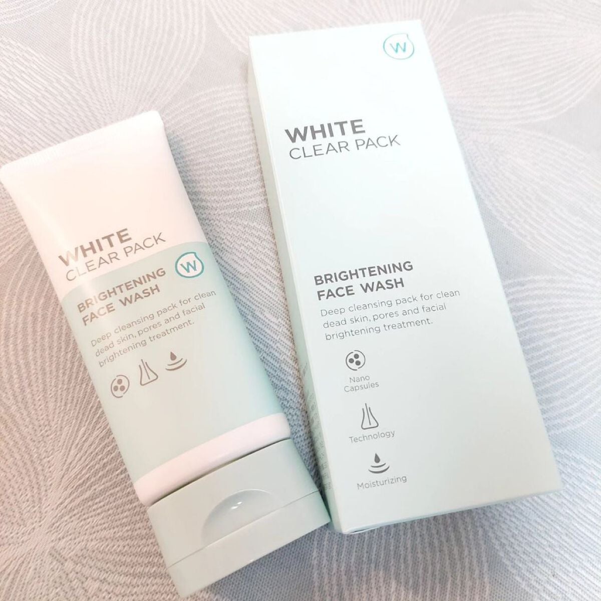W・ホワイトクリアパック/ホワイピュア/洗い流すパック・マスクを使ったクチコミ(1枚目)