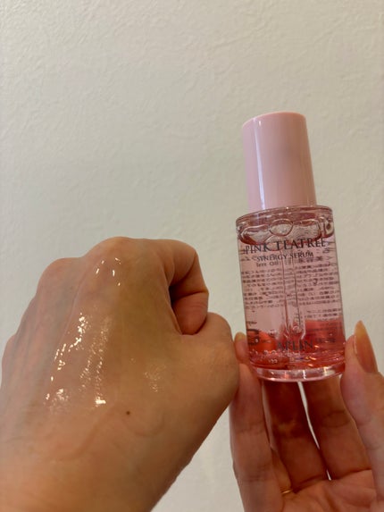 ピンクティーツリーシナジーセラム/APLIN/美容液を使ったクチコミ(4枚目)