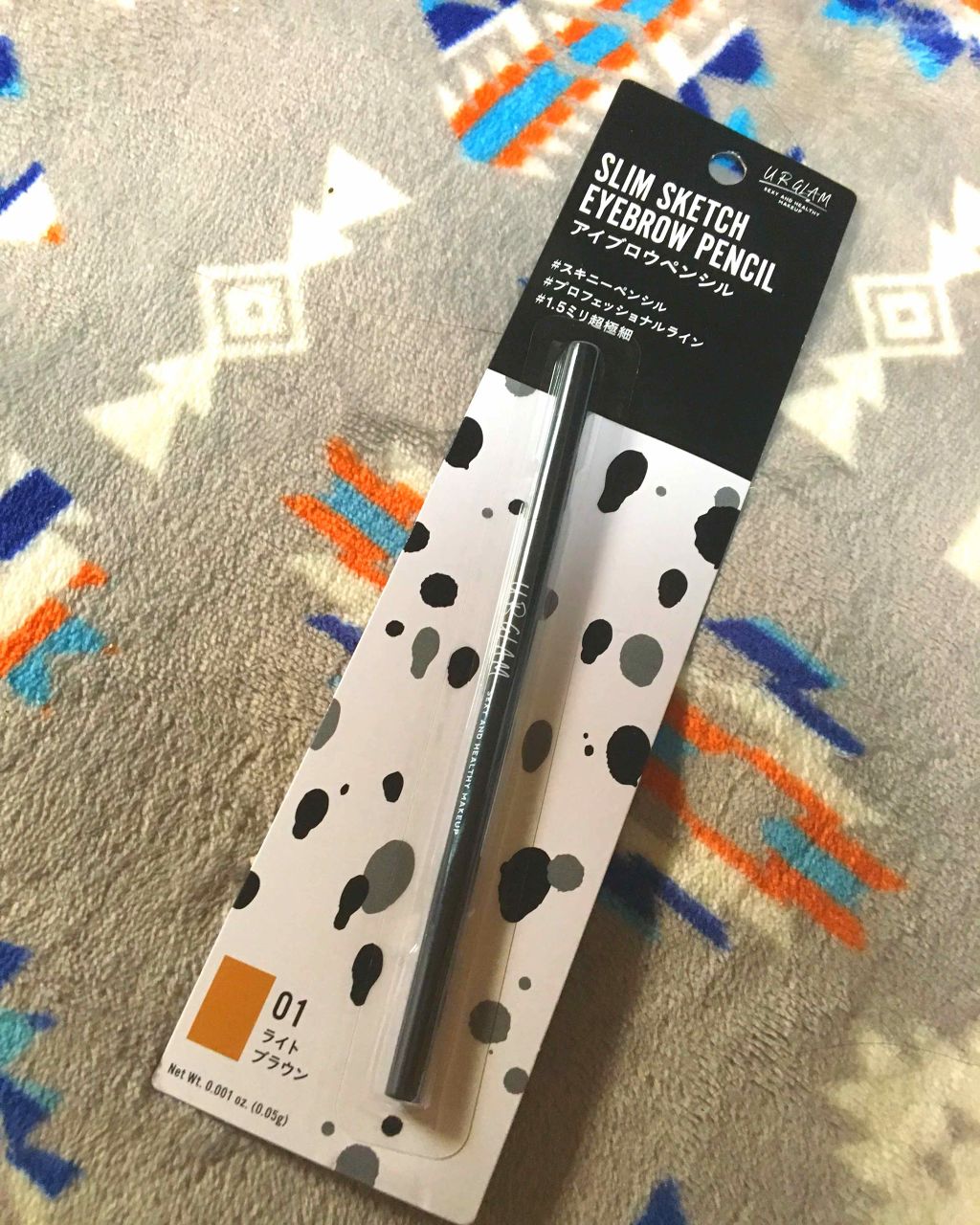 スリムスケッチアイブロウペンシル/U R GLAM/アイブロウペンシルを使ったクチコミ(1枚目)