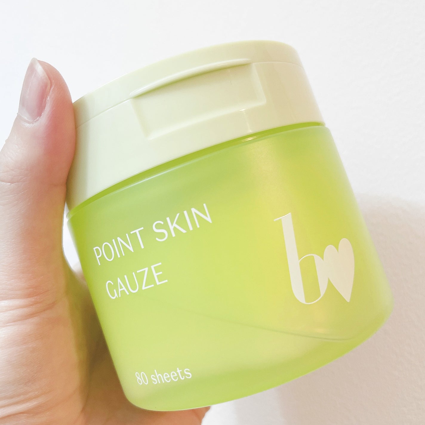 ポイントスキンガーゼ マスカットの香り/b idol/拭き取り化粧水を使ったクチコミ(1枚目)