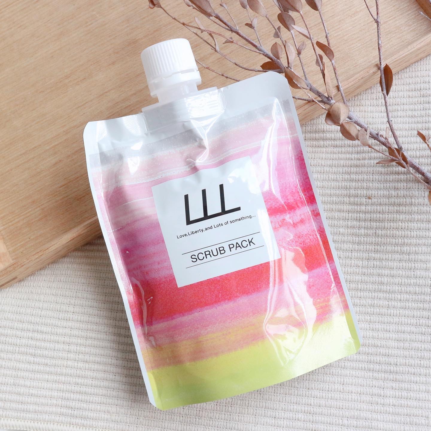 毛穴クレイパック/LLL/洗い流すパック・マスクを使ったクチコミ（2枚目）