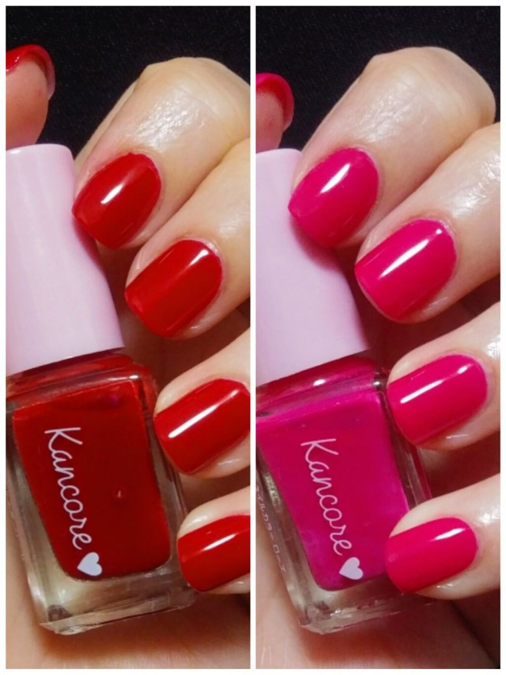 カンコレネイルカラー/DAISO/マニキュアを使ったクチコミ（3枚目）