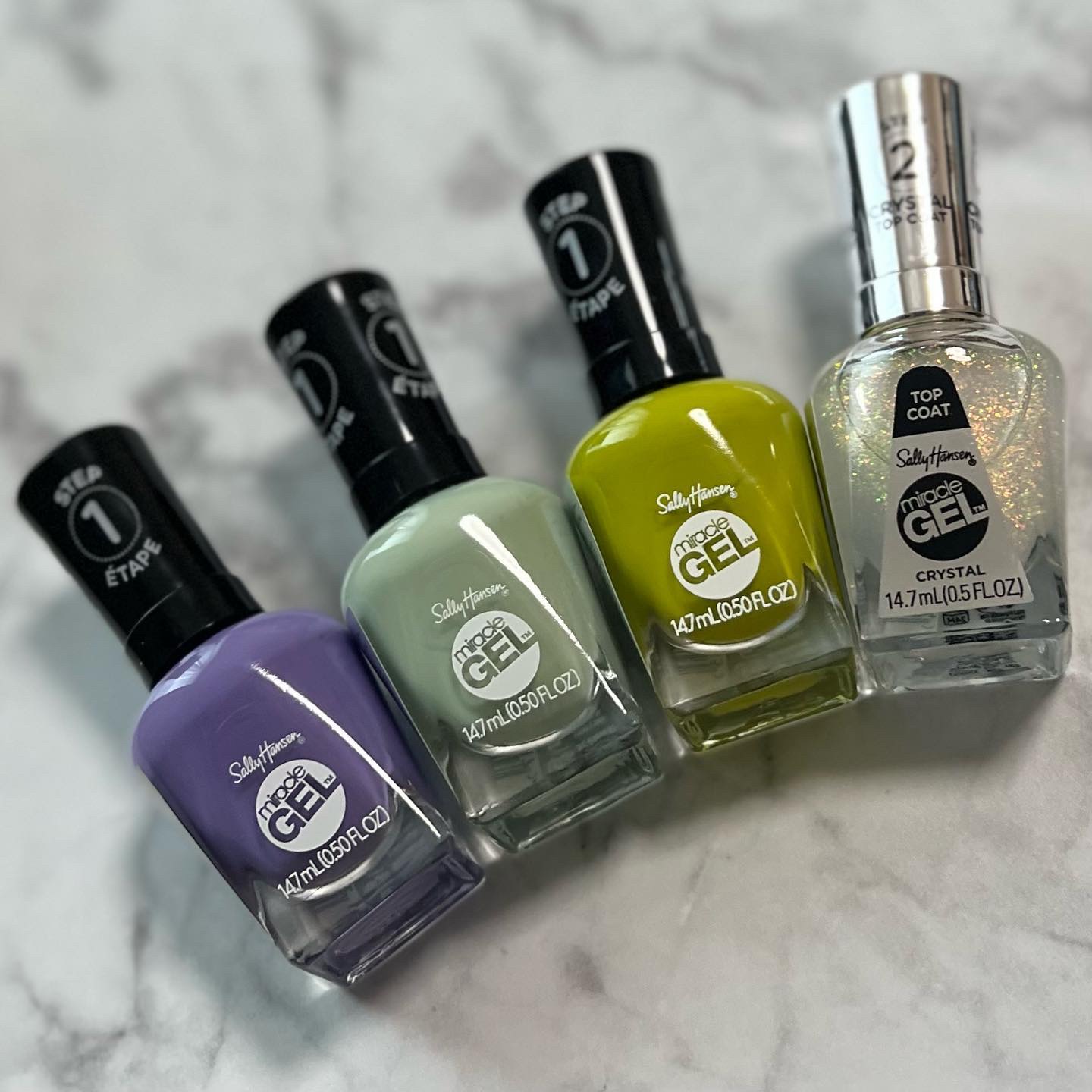 ジェルフィニッシュトップコート 105 クリスタル/サリーハンセン/ジェルネイルを使ったクチコミ（2枚目）