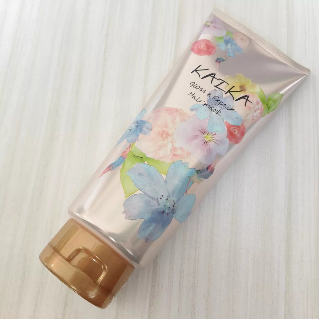 カイカ グロス＆リペア へアマスク/KAIKA/ヘアマスク・ヘアパックを使ったクチコミ（1枚目）