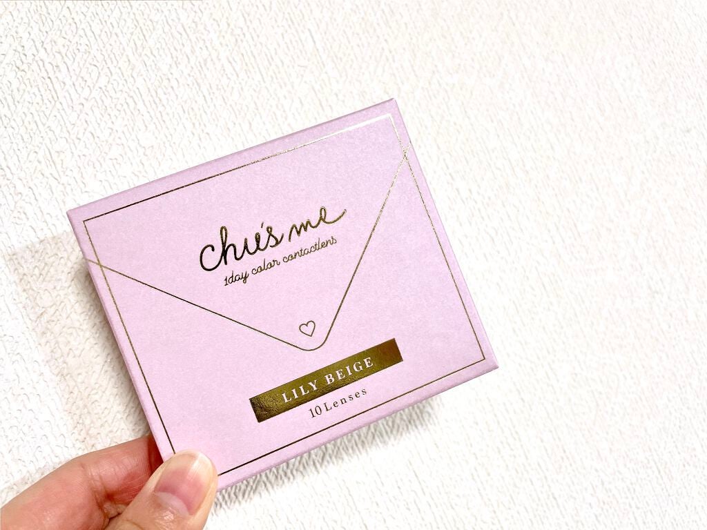 Chu's me 1day/Chu's me/ワンデー(1DAY)カラコンを使ったクチコミ(1枚目)