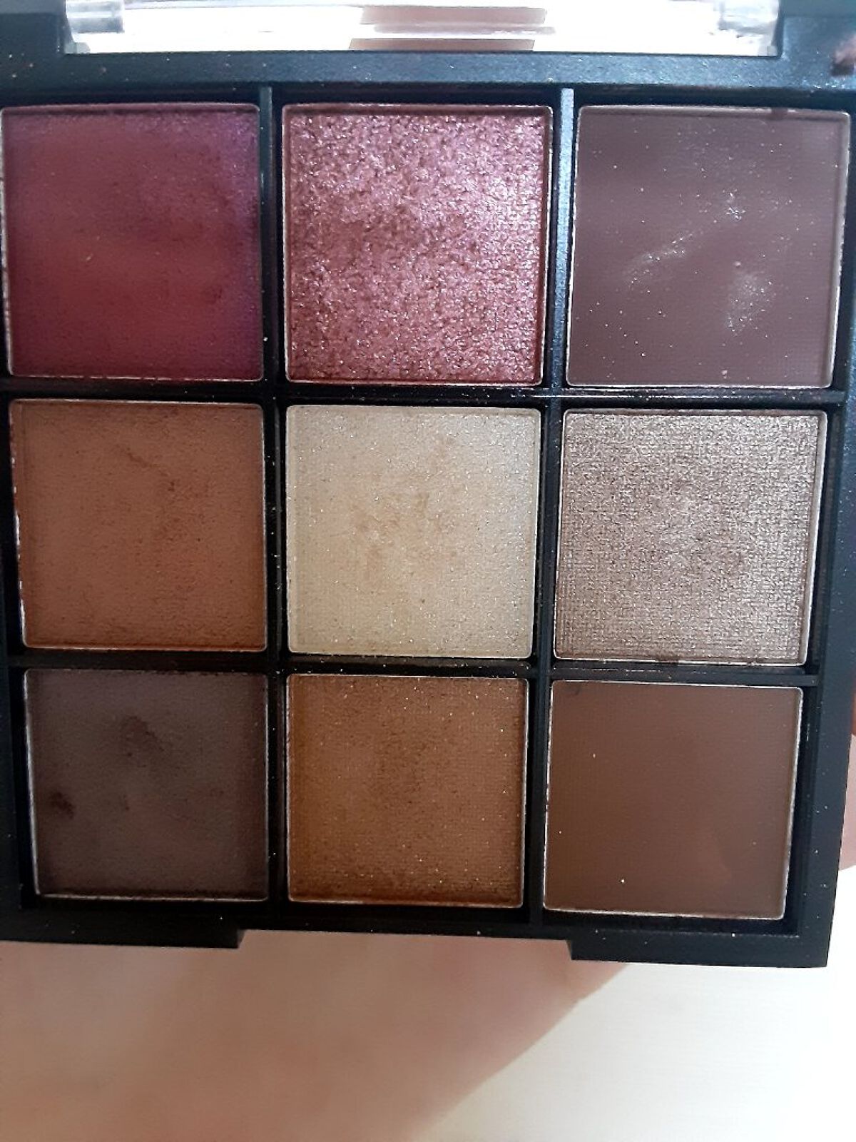 UR GLAM BLOOMING EYE COLOR PALETTE/U R GLAM/アイシャドウパレットを使ったクチコミ(2枚目)