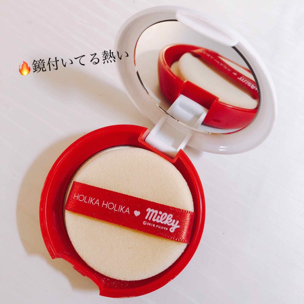 スイートペコエディション パンパフ/HOLIKA HOLIKA/パフ・スポンジを使ったクチコミ（2枚目）