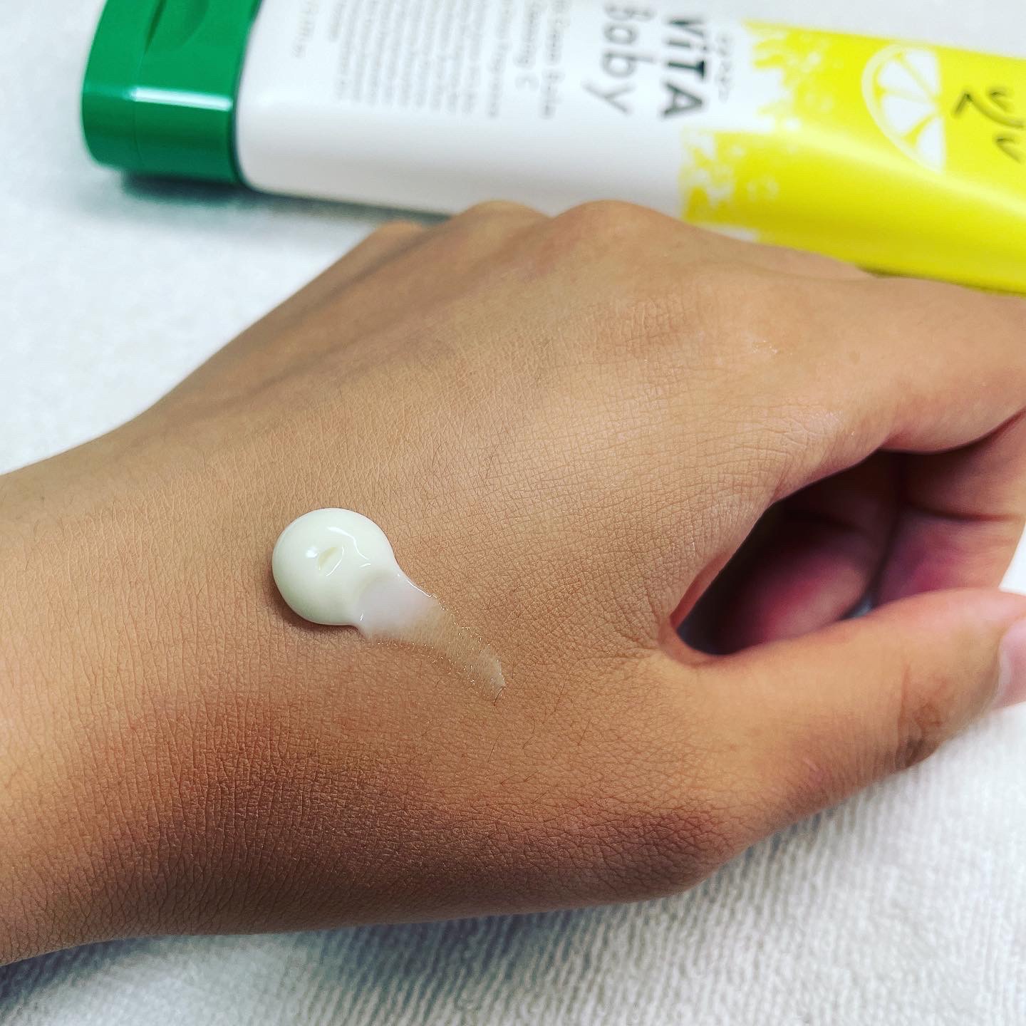 ViTAクリームバームクレンジングC/ViTABaby/クレンジングバームを使ったクチコミ（3枚目）