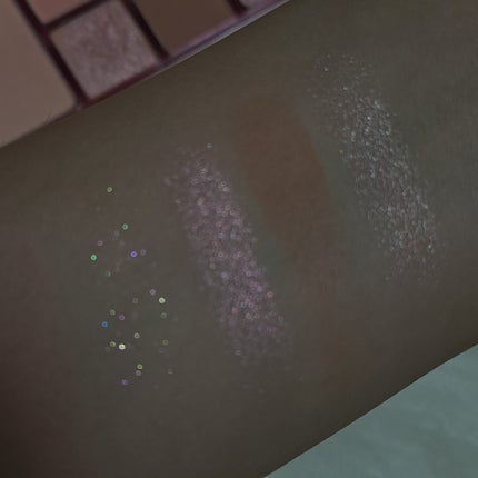 ヴィーガンフェイスオールパレット 02ピーチグロウ/AMUSE/アイシャドウパレットの画像