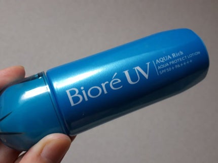 ビオレUV アクアリッチ アクアプロテクトローション(水層パック)/ビオレ/日焼け止めローションを使ったクチコミ(1枚目)
