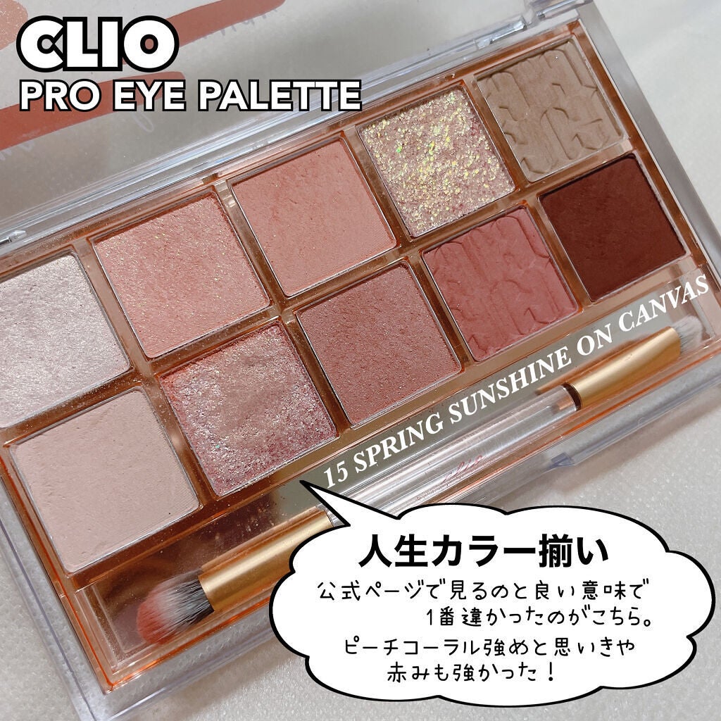 プロ アイ パレット/CLIO/アイシャドウパレットを使ったクチコミ(5枚目)