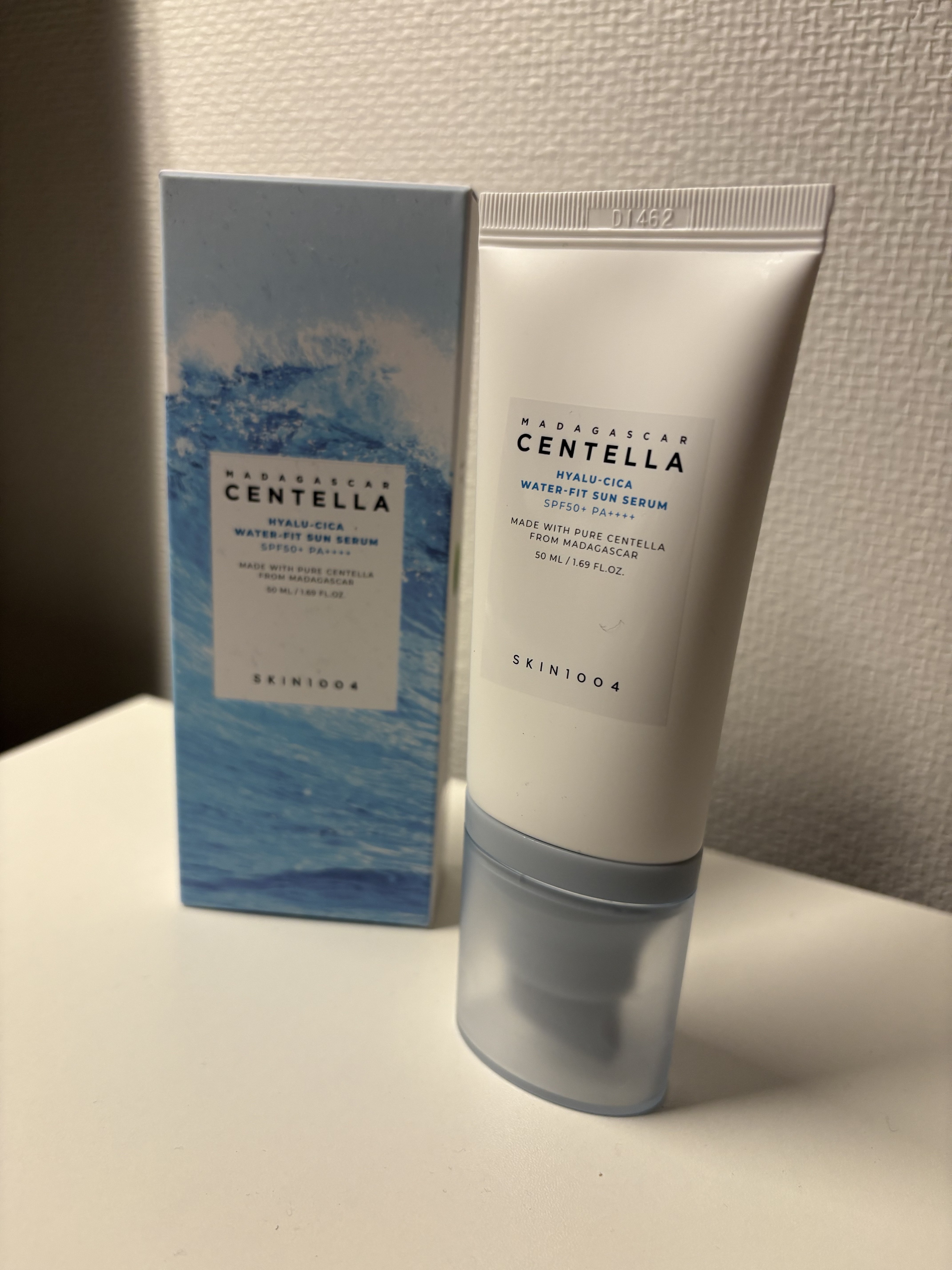 ヒアルーシカ ウォーターフィット サンセラム/SKIN1004/日焼け止めローションを使ったクチコミ（1枚目）