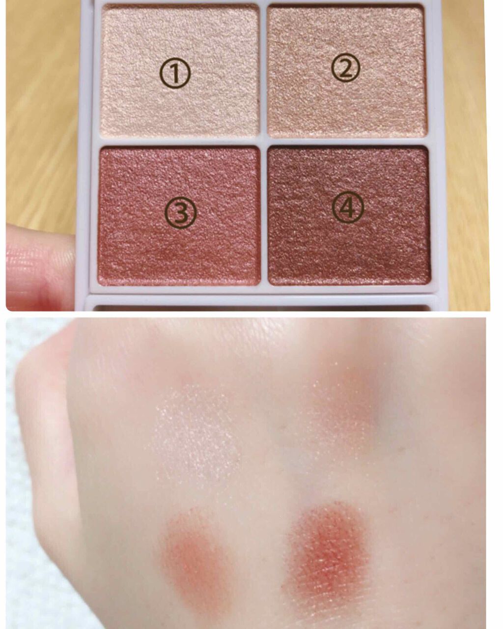 シルキースフレアイズ/キャンメイク/アイシャドウパレットを使ったクチコミ（2枚目）