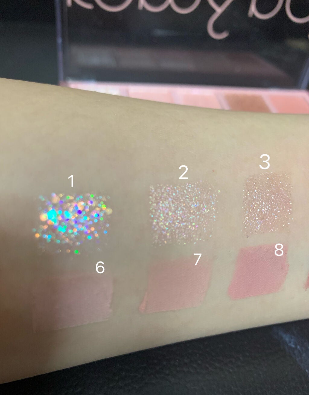 ベターザンパレット/rom&nd/アイシャドウパレットを使ったクチコミ(6枚目)