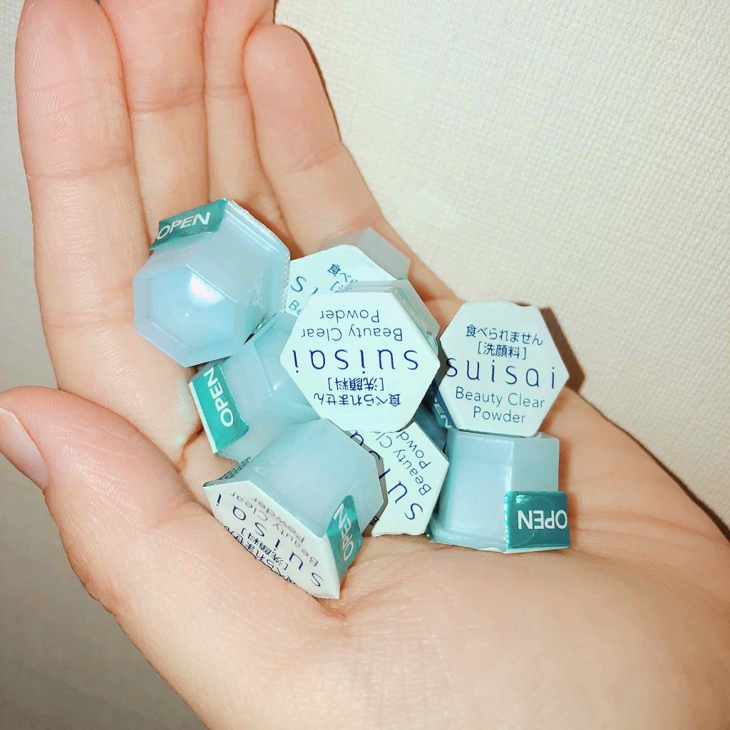 スイサイ ビューティクリア パウダーウォッシュ/suisai/洗顔パウダーを使ったクチコミ（3枚目）