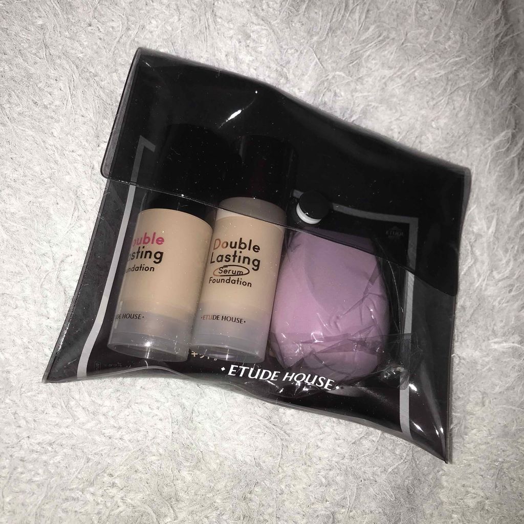 ダブルラスティング ファンデーション/ETUDE/リキッドファンデーションを使ったクチコミ（2枚目）