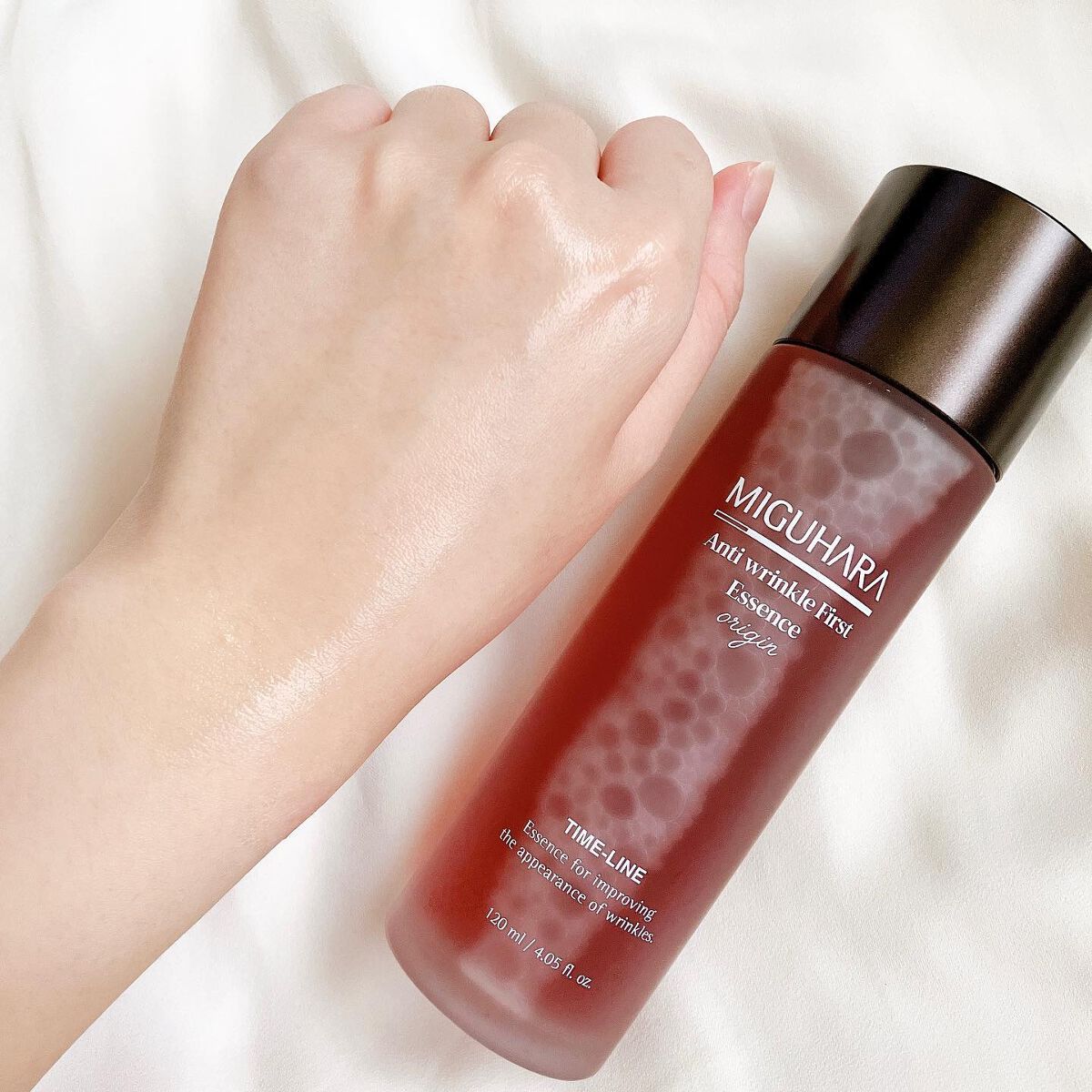 アンチリンクルエフェクトアンプルオリジン/MIGUHARA/美容液を使ったクチコミ(4枚目)