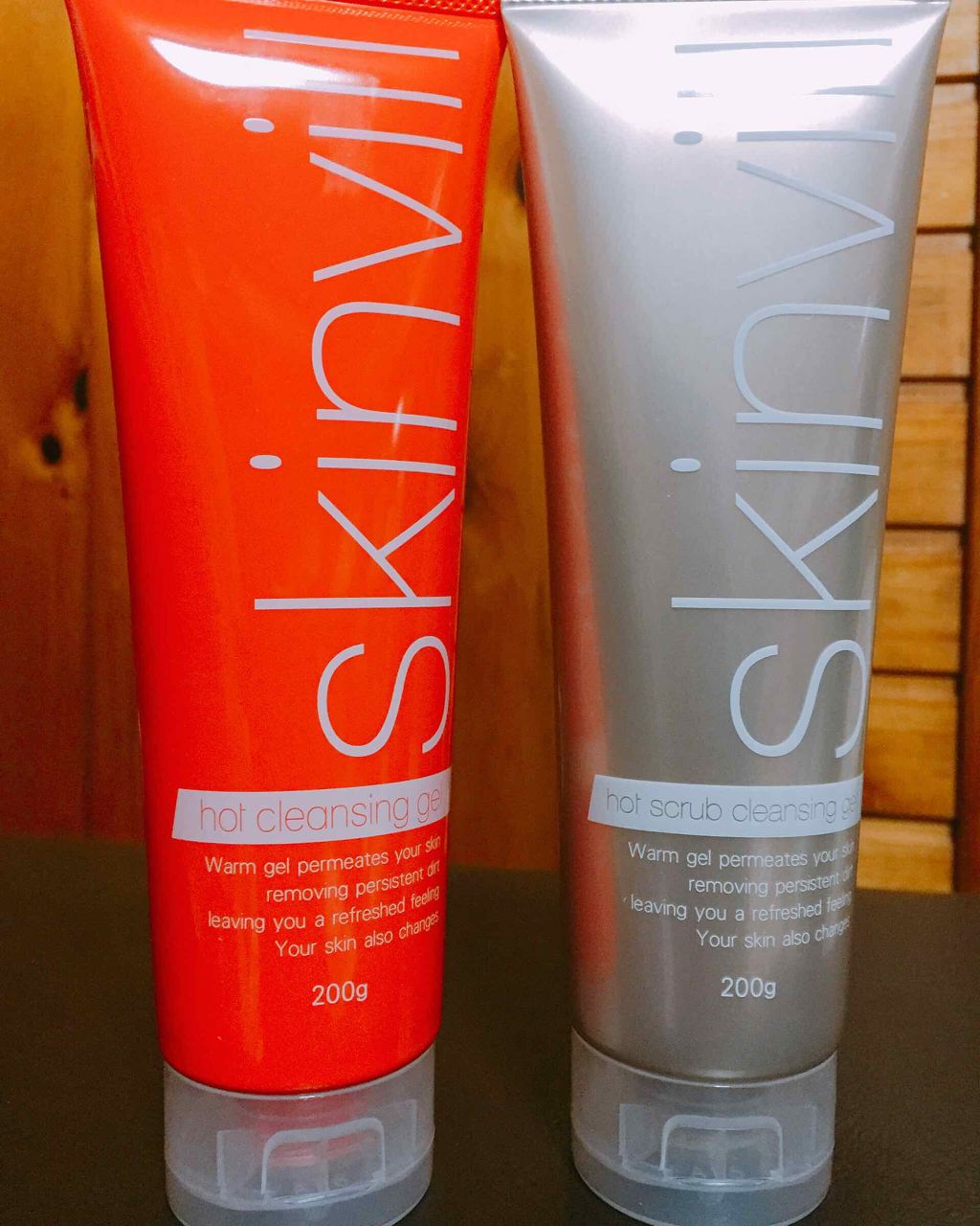 ホットクレンジングジェル(旧)/skinvill/クレンジングジェルを使ったクチコミ(1枚目)