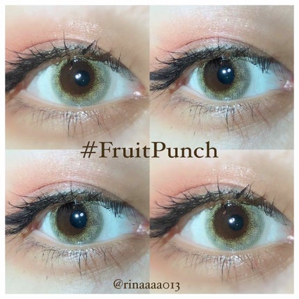 N’s COLLECTION 1day フルーツポンチ/N’s COLLECTION/ワンデー(1DAY)カラコンを使ったクチコミ(2枚目)