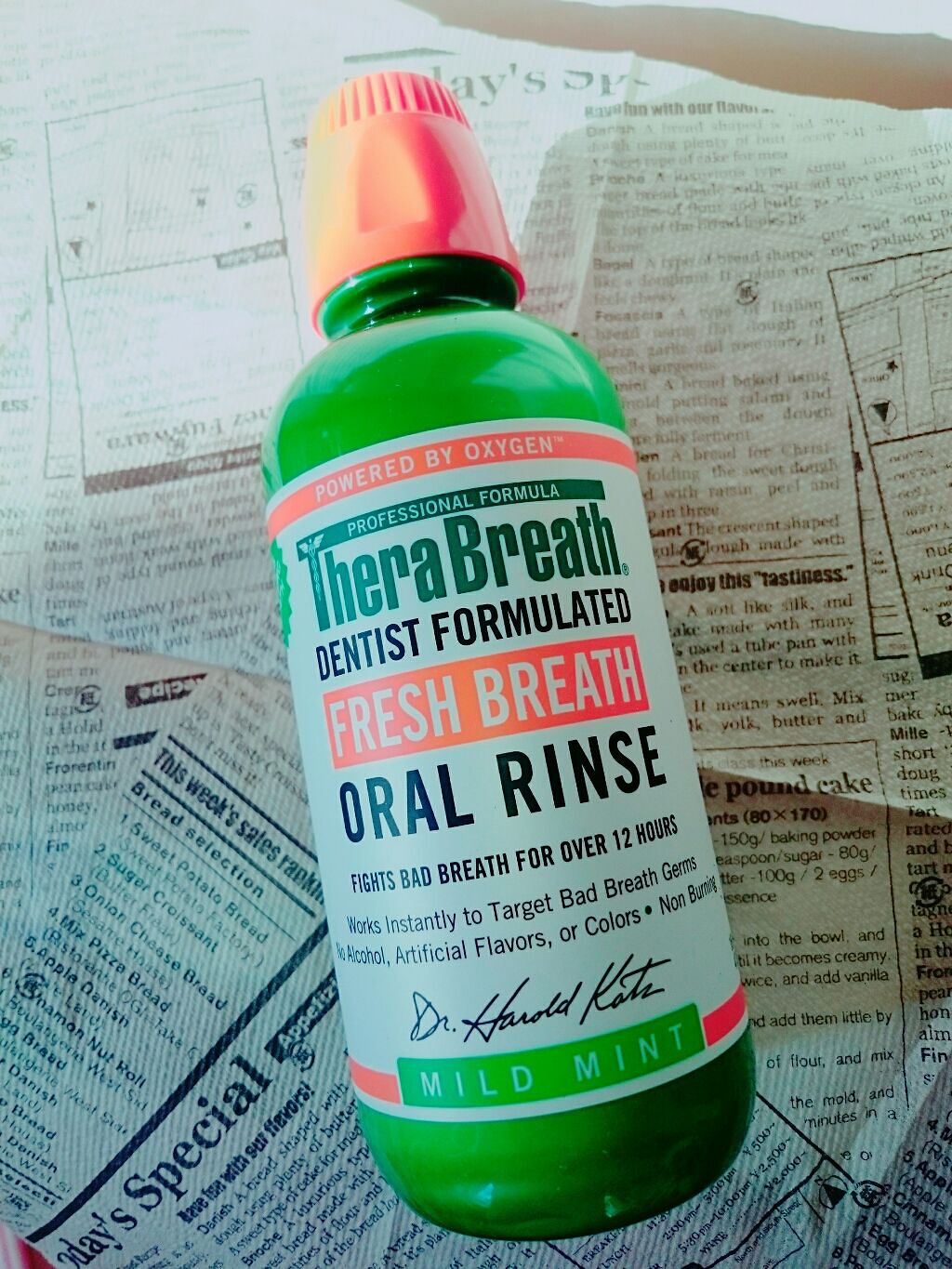 オーラルリンス マイルドミント/セラブレス/マウスウォッシュ・スプレーを使ったクチコミ(1枚目)