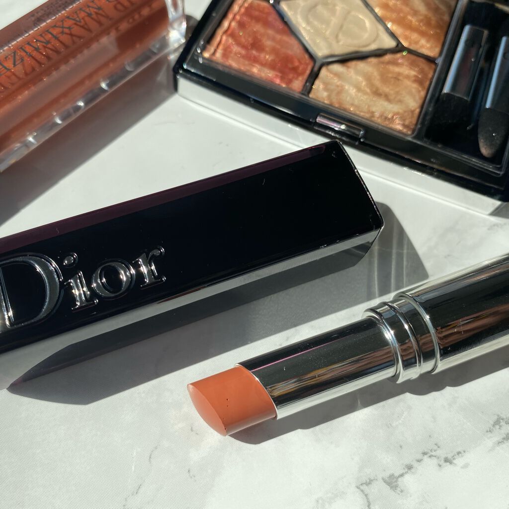 ディオール アディクト ラッカー スティック 323 ヌード デザート（生産終了）/Dior/口紅を使ったクチコミ（2枚目）