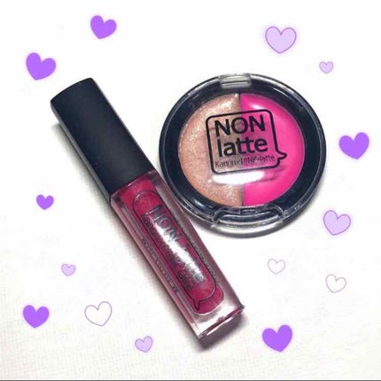 のんか on LIPS 「ニコラのピンクラテとのコラボの付録です💕ティントリップはとても..」(1枚目)