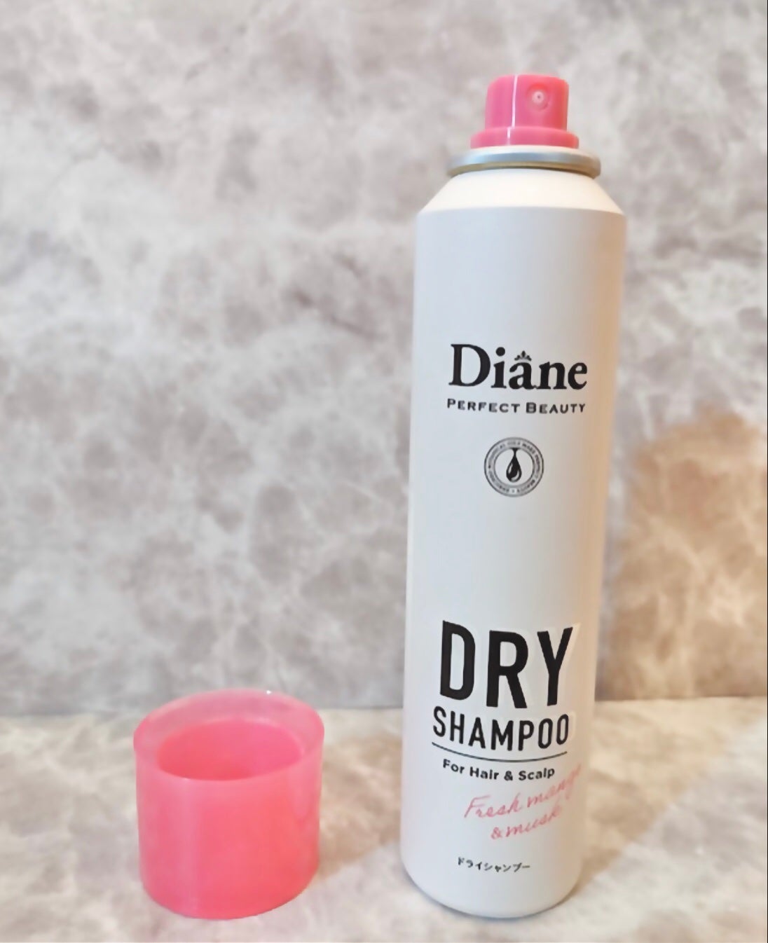 パーフェクトビューティー ドライシャンプー フレッシュマンゴー&ムスクの香り/ダイアン/ドライシャンプーを使ったクチコミ(1枚目)