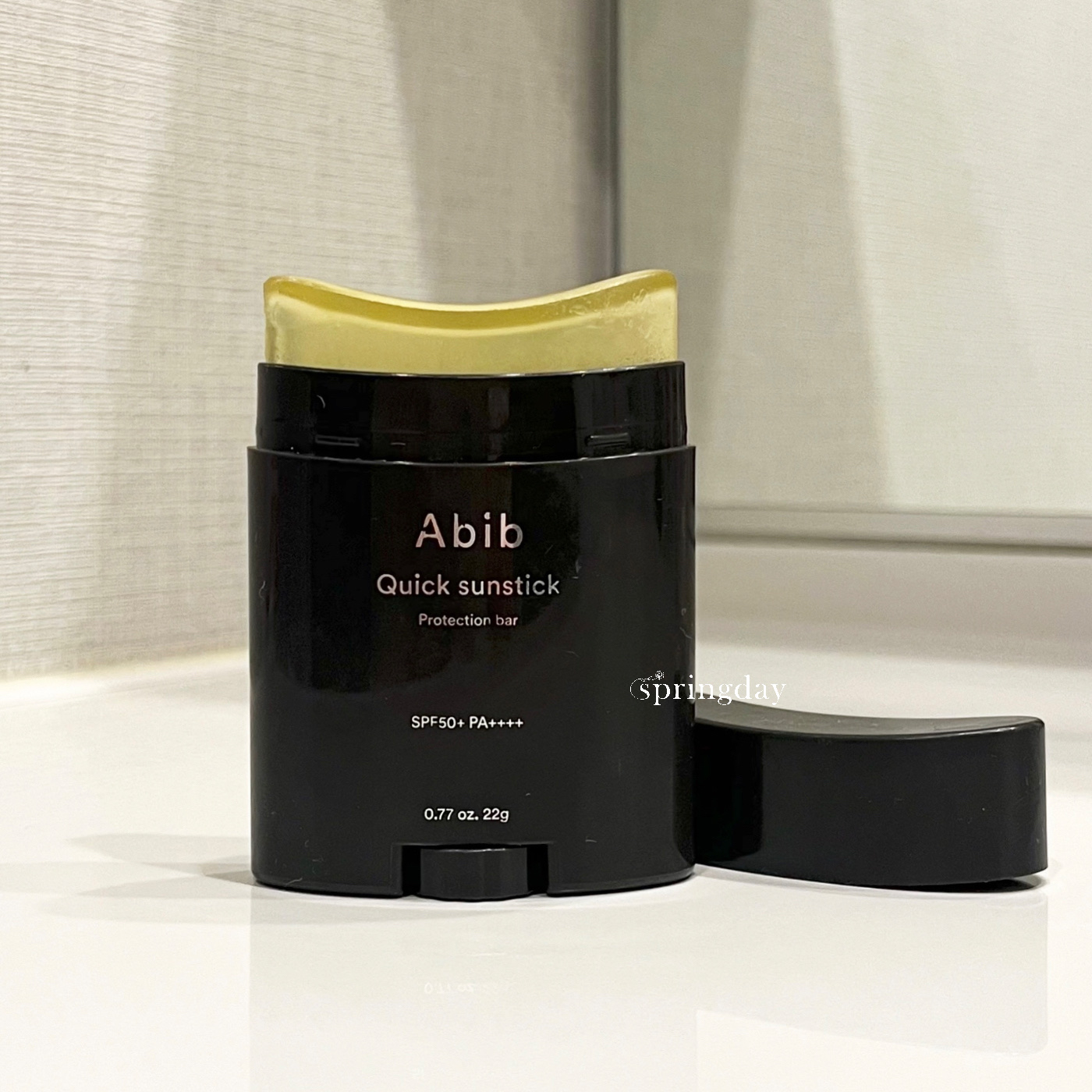 クイック サンスティック プロテクションバー/Abib /日焼け止めスティックを使ったクチコミ（2枚目）