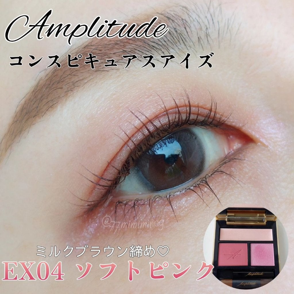 コンスピキュアス アイズ/Amplitude/アイシャドウパレットを使ったクチコミ(1枚目)
