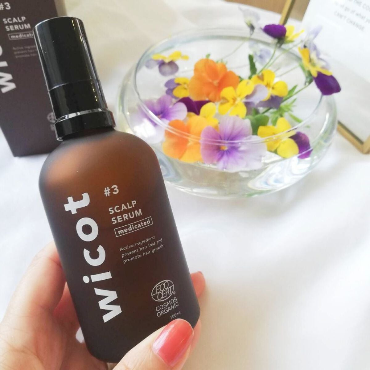 薬用スカルプセラム/wicot/頭皮ローションを使ったクチコミ(2枚目)