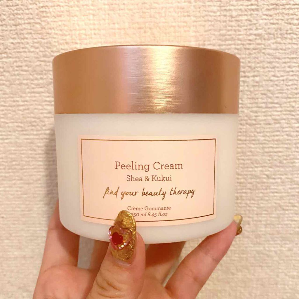 シア＆ククイ ピーリングボディクリーム/Laline/ボディスクラブを使ったクチコミ（1枚目）