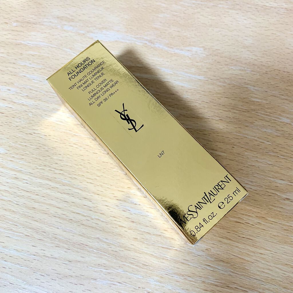 オールアワーズ リキッド/YVES SAINT LAURENT BEAUTE/リキッドファンデーションを使ったクチコミ（1枚目）