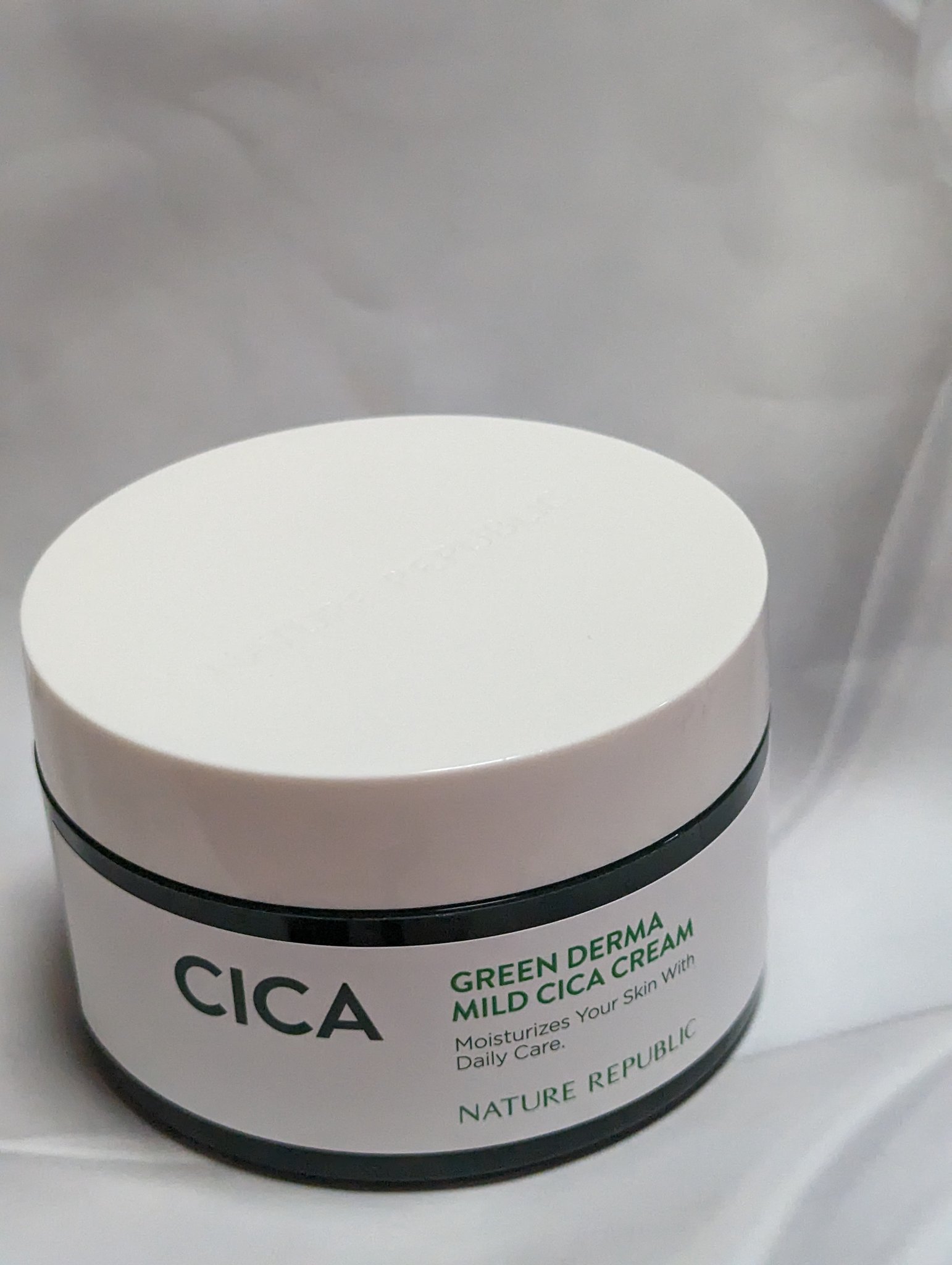 ネイチャーリパブリック グリーン ダーマ マイルド クリームのクチコミ「大容量シカクリーム！ネイチャーリパブリックグリーン ダーマ マイルド クリームレビュー

ネイ.....」（2枚目）
