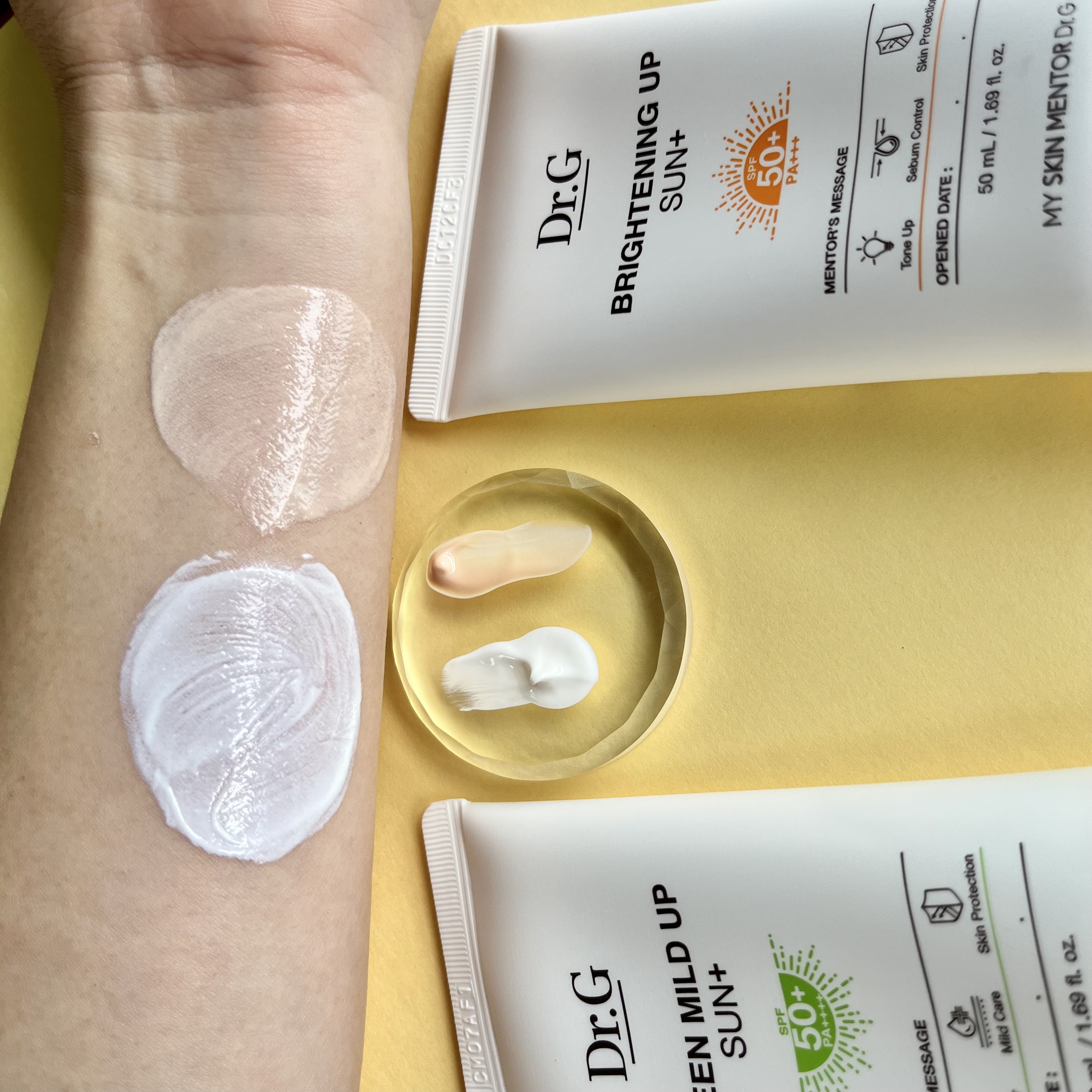 ブライトニングアップサンプラス/Dr.G/日焼け止めクリームを使ったクチコミ（3枚目）