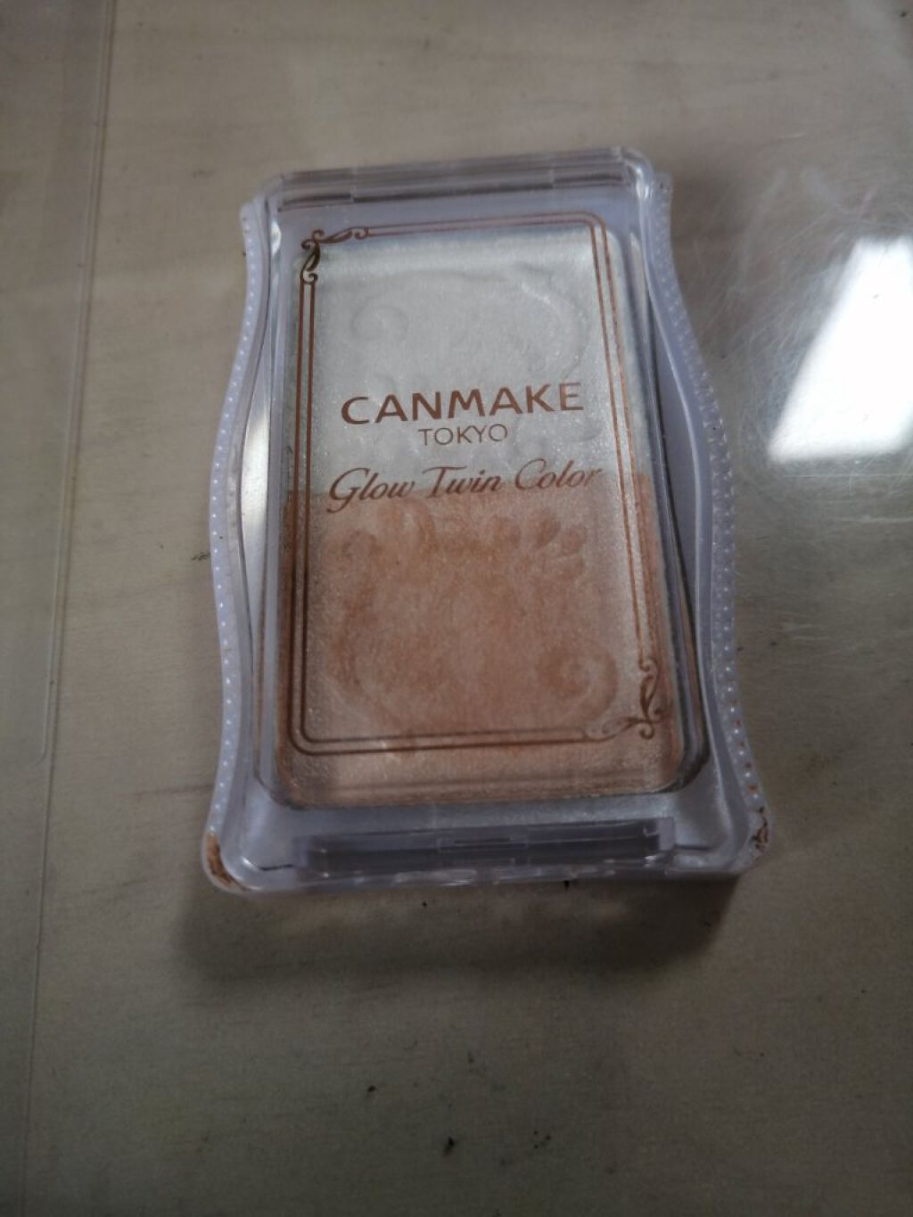 グロウツインカラー/キャンメイク/アイシャドウパレットを使ったクチコミ（1枚目）