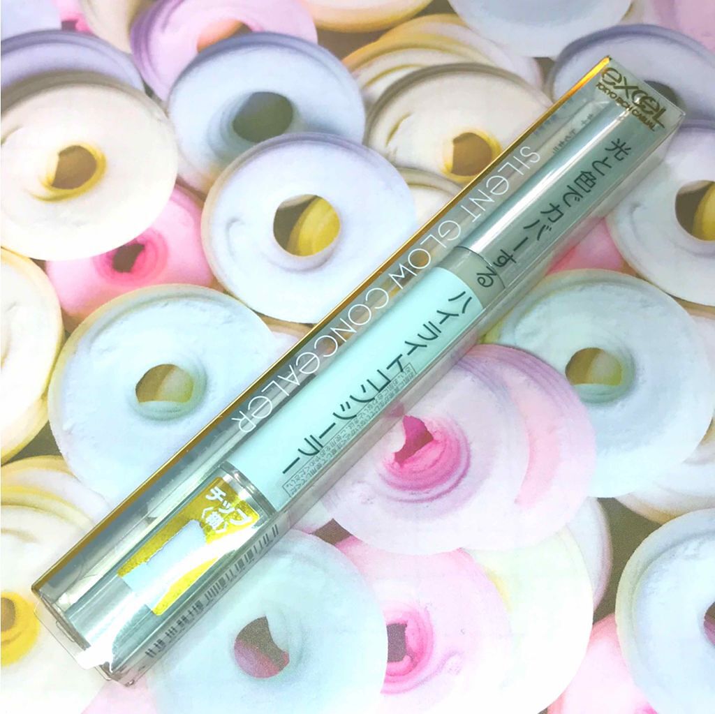 サイレントグロウ コンシーラー SG03 ミントグロウ/excel/リキッドコンシーラーを使ったクチコミ（1枚目）