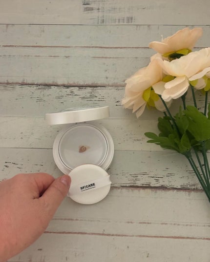 V3 ブリリアント ファンデーション/SPICARE/クッションファンデーションを使ったクチコミ(6枚目)