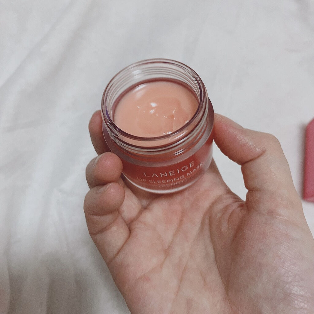 リップスリーピングマスク/LANEIGE/リップバームを使ったクチコミ（3枚目）