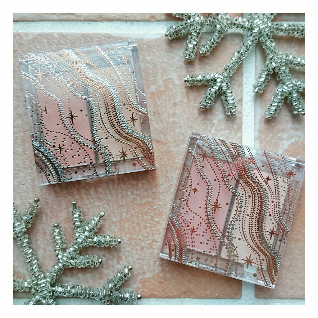 グリッタースノー フェイスパレット ライト/ETUDE/パウダーハイライトを使ったクチコミ（2枚目）