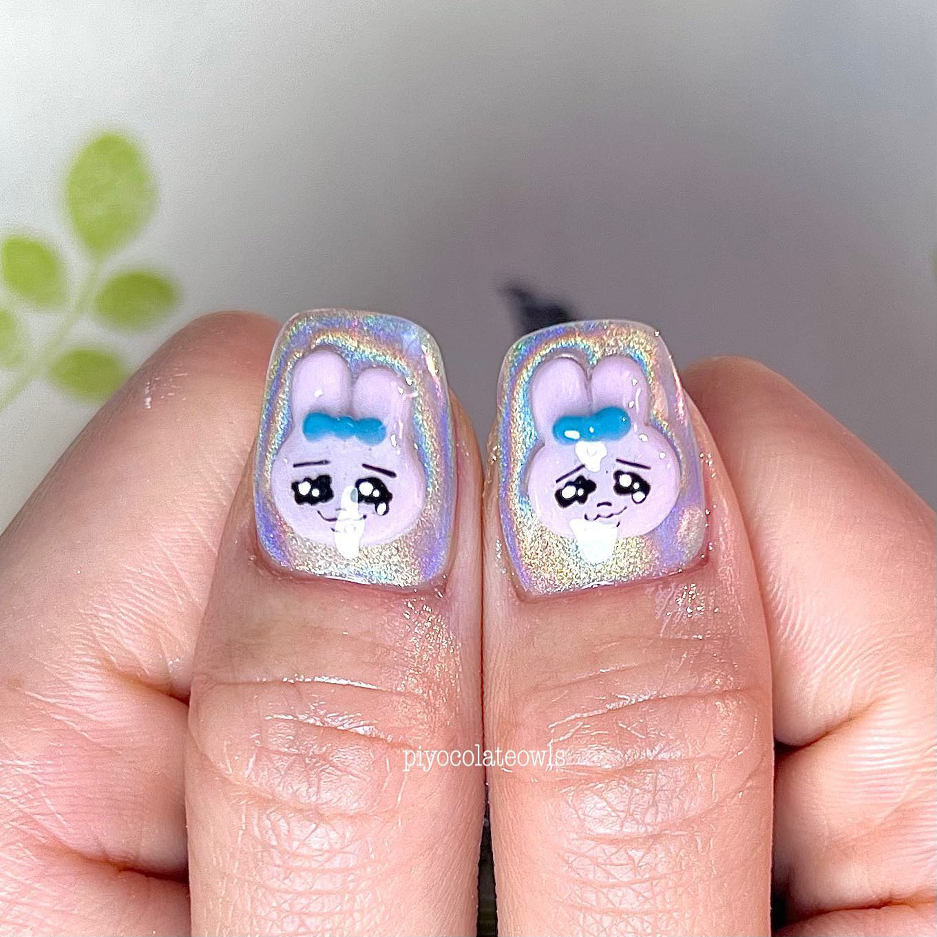 ぴよこれいと あうるす on LIPS 「キラキラな夢かわのオーダー。おぱんちゅウサギの3Dのオーダー。..」(2枚目)