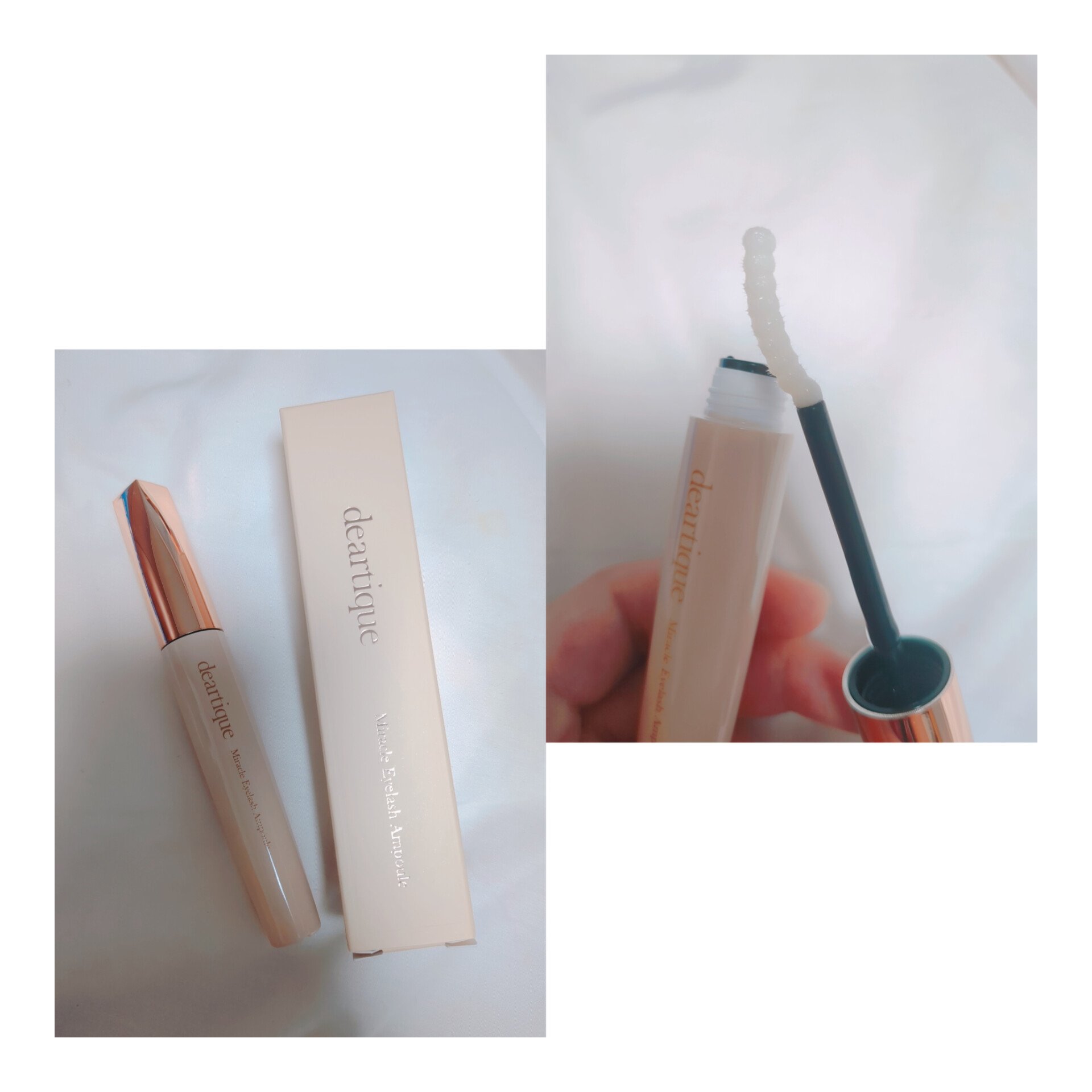 ミラクルアイラッシュアンプル/deartique/まつげ美容液を使ったクチコミ（1枚目）